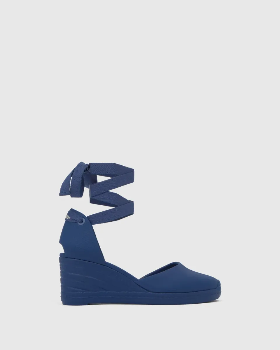 Castaner Careen 6/274 espadrilles donkerblauw EVA 7 cm