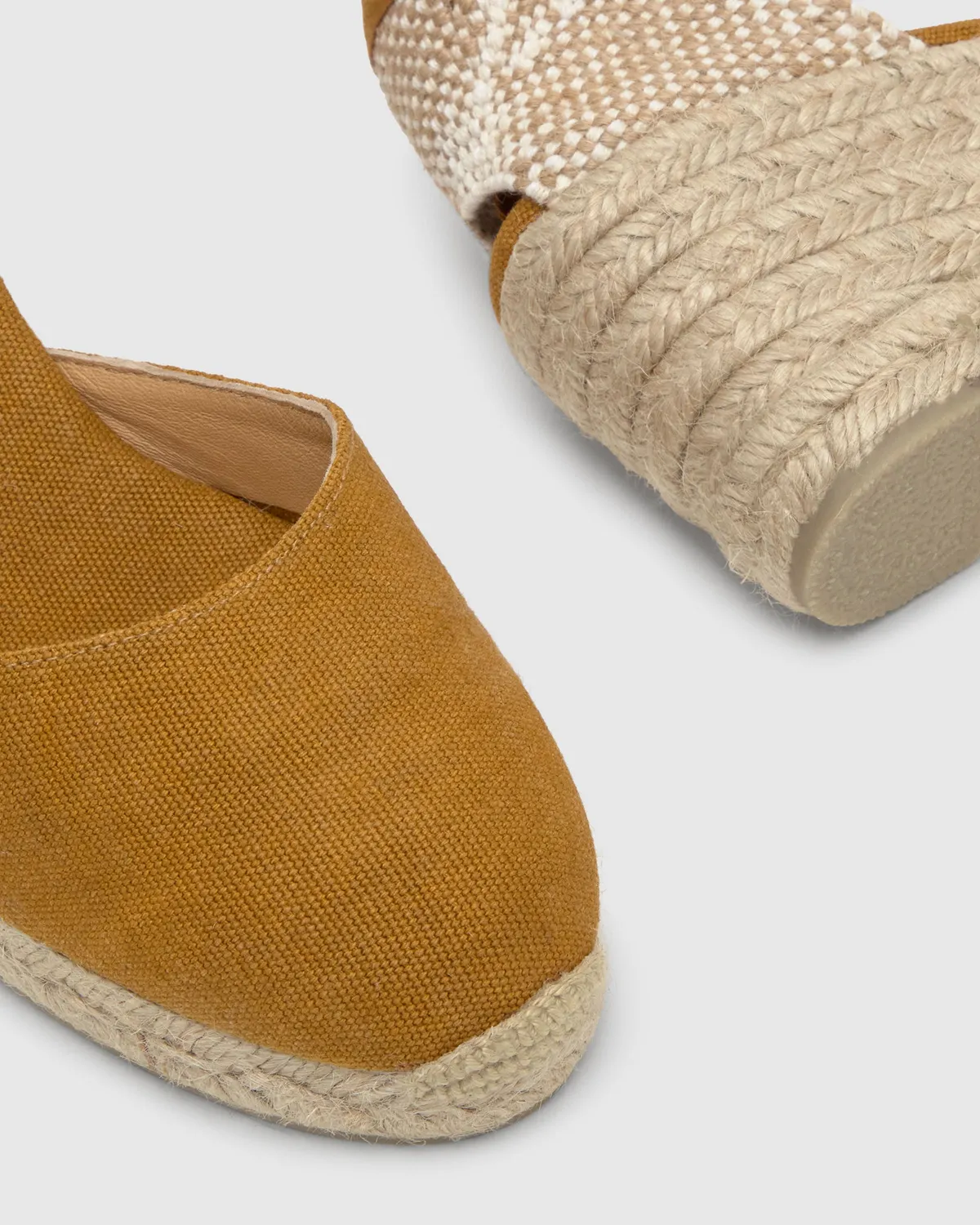 Castaner Carina 6 espadrilles amber 7 cm sleehak