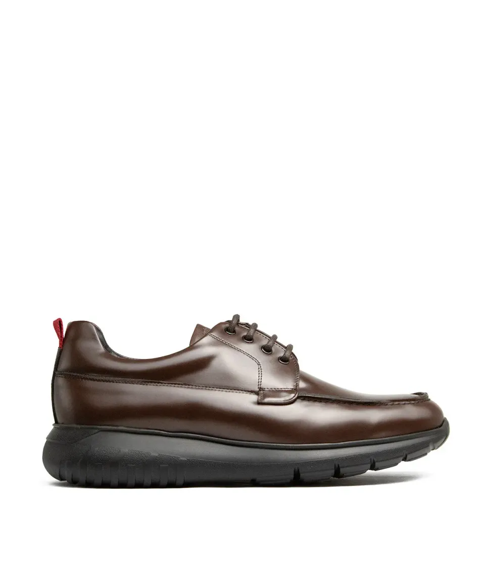Finsbury Joey Brown Smooth derbyschoen bruin glad leer