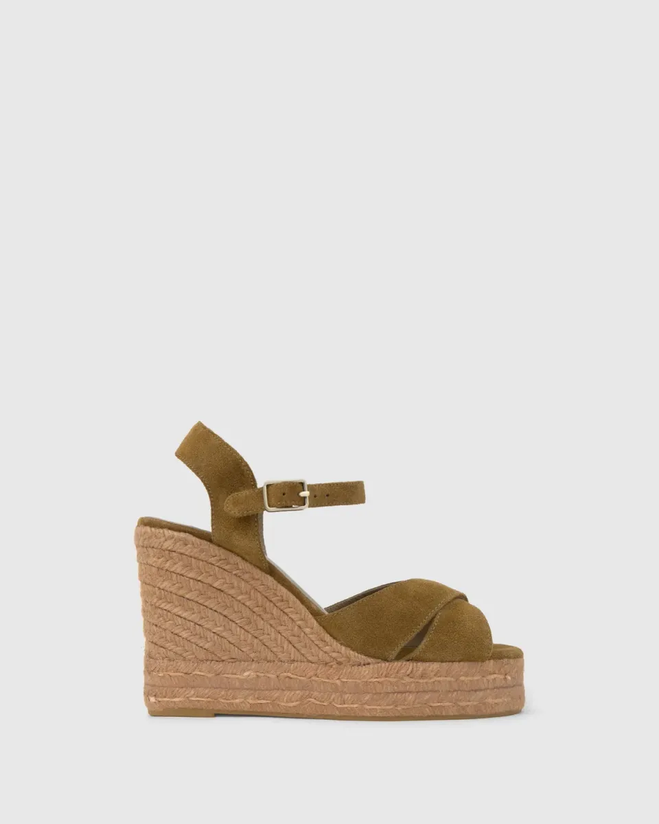 Castaner Blaudell C/8ED/186 sandalen Nuez suède