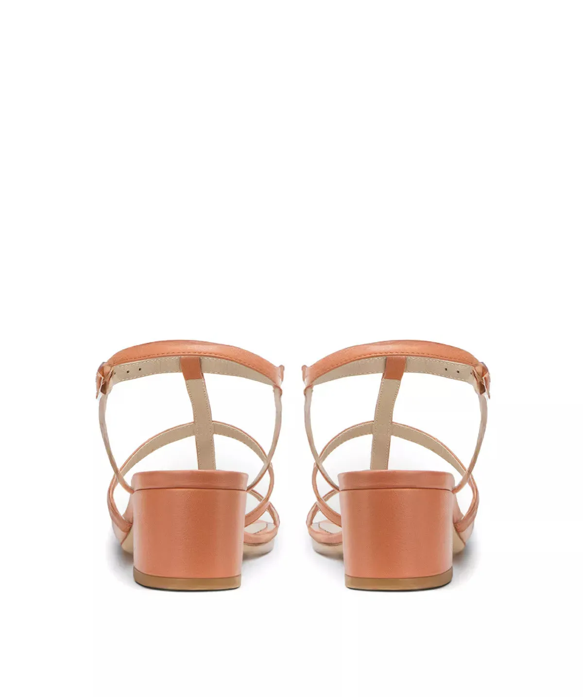 Finsbury Laura sandalen beige leer 4 cm hak