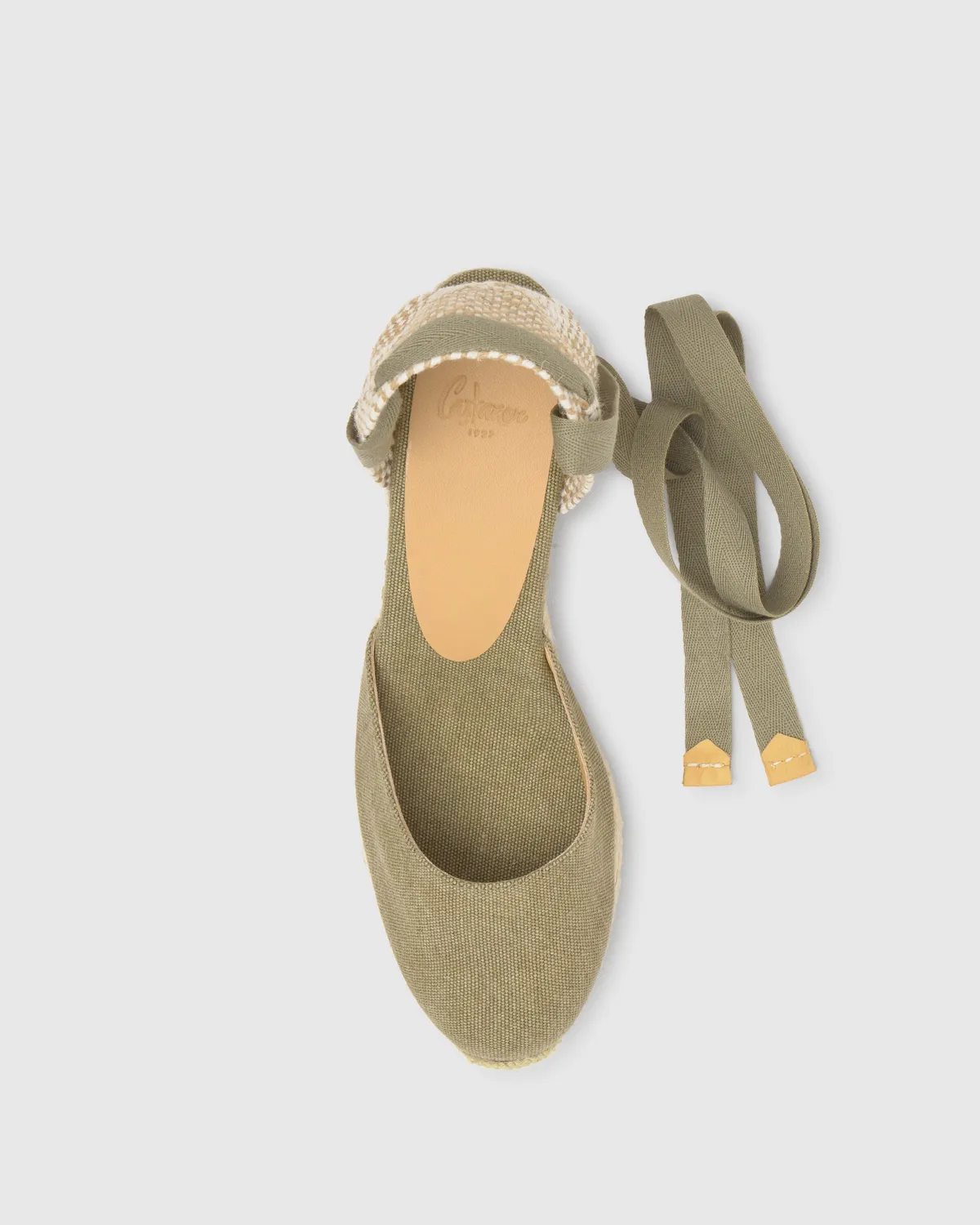 Castaner Carina/6/002 espadrilles laurel groen