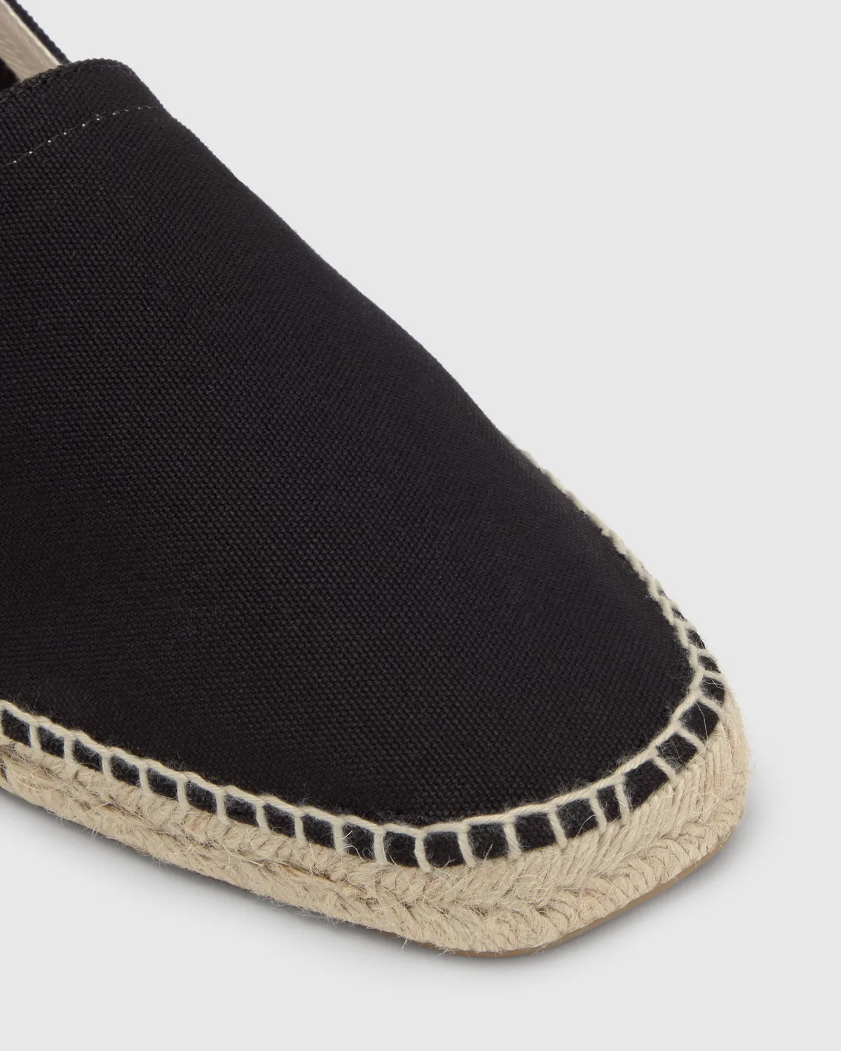 Castaner Pablo 001 espadrille canvas zwart heren
