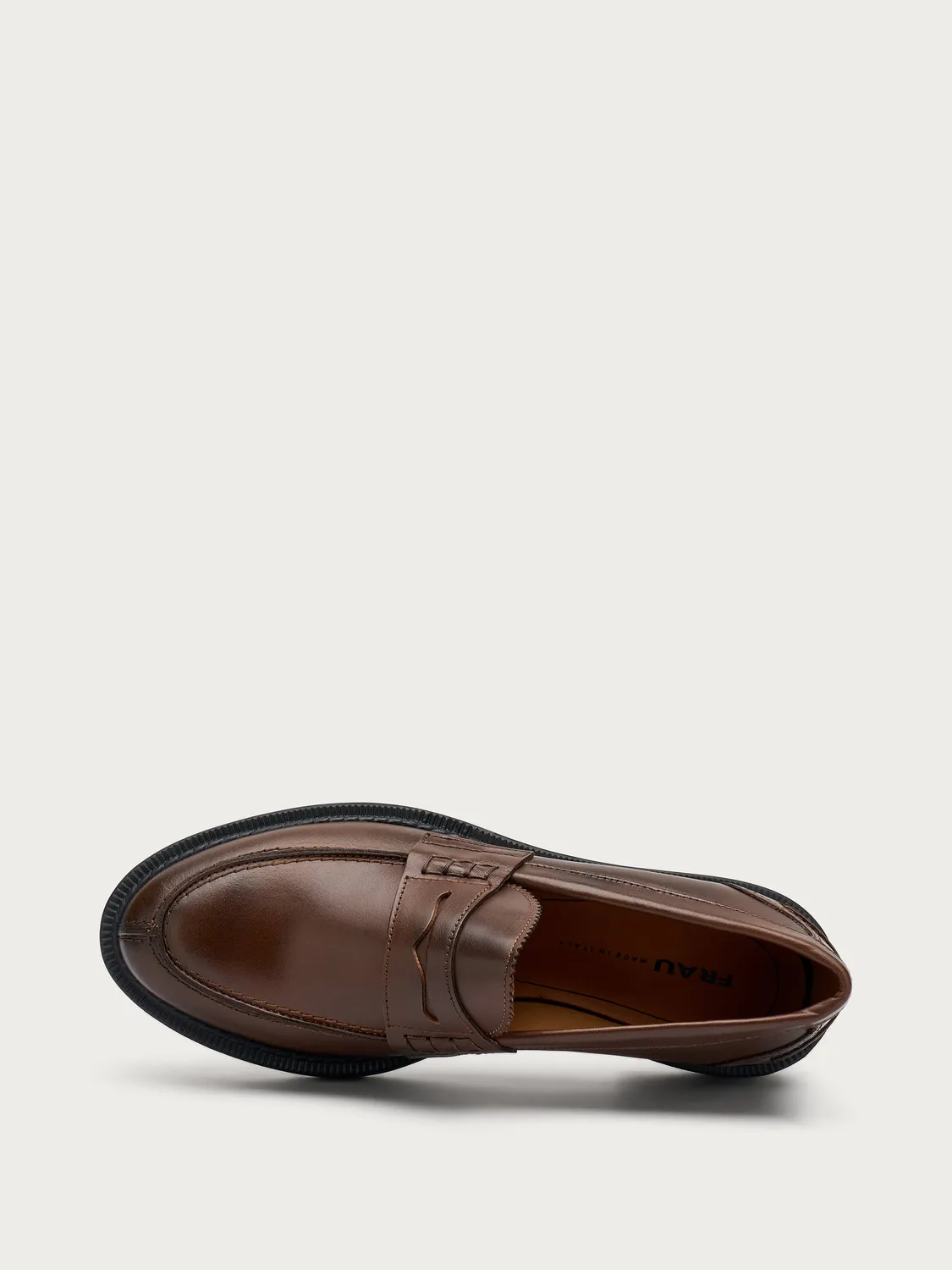 Frau Verona loafers leer cognac tan
