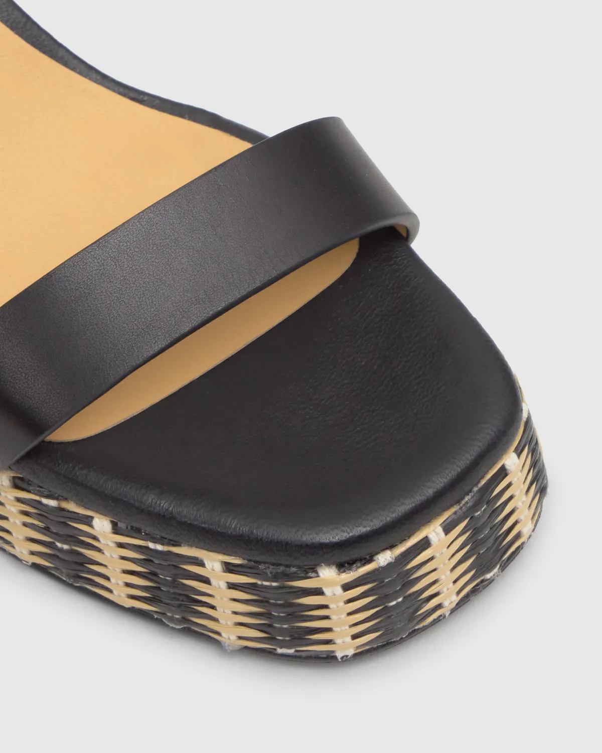 Castaner Voramar/261 sandalen zwart leer 7 cm