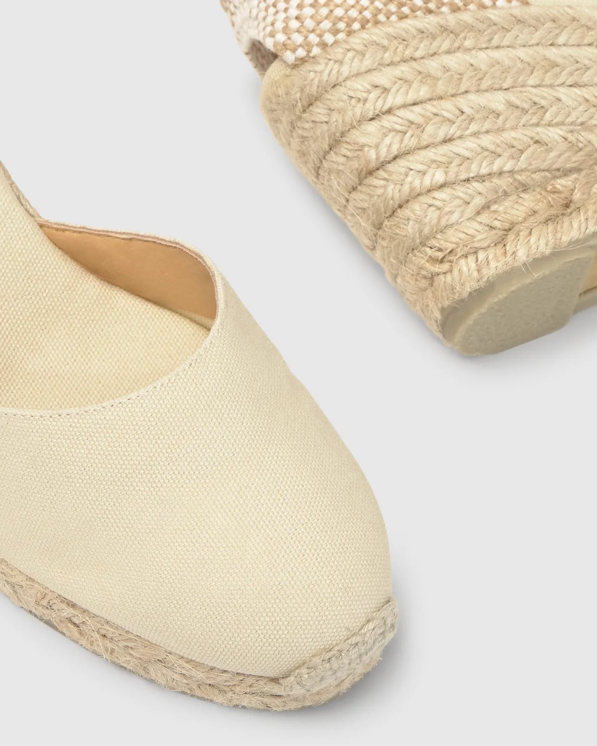Castaner Carina/6/001 espadrilles ivoor canvas