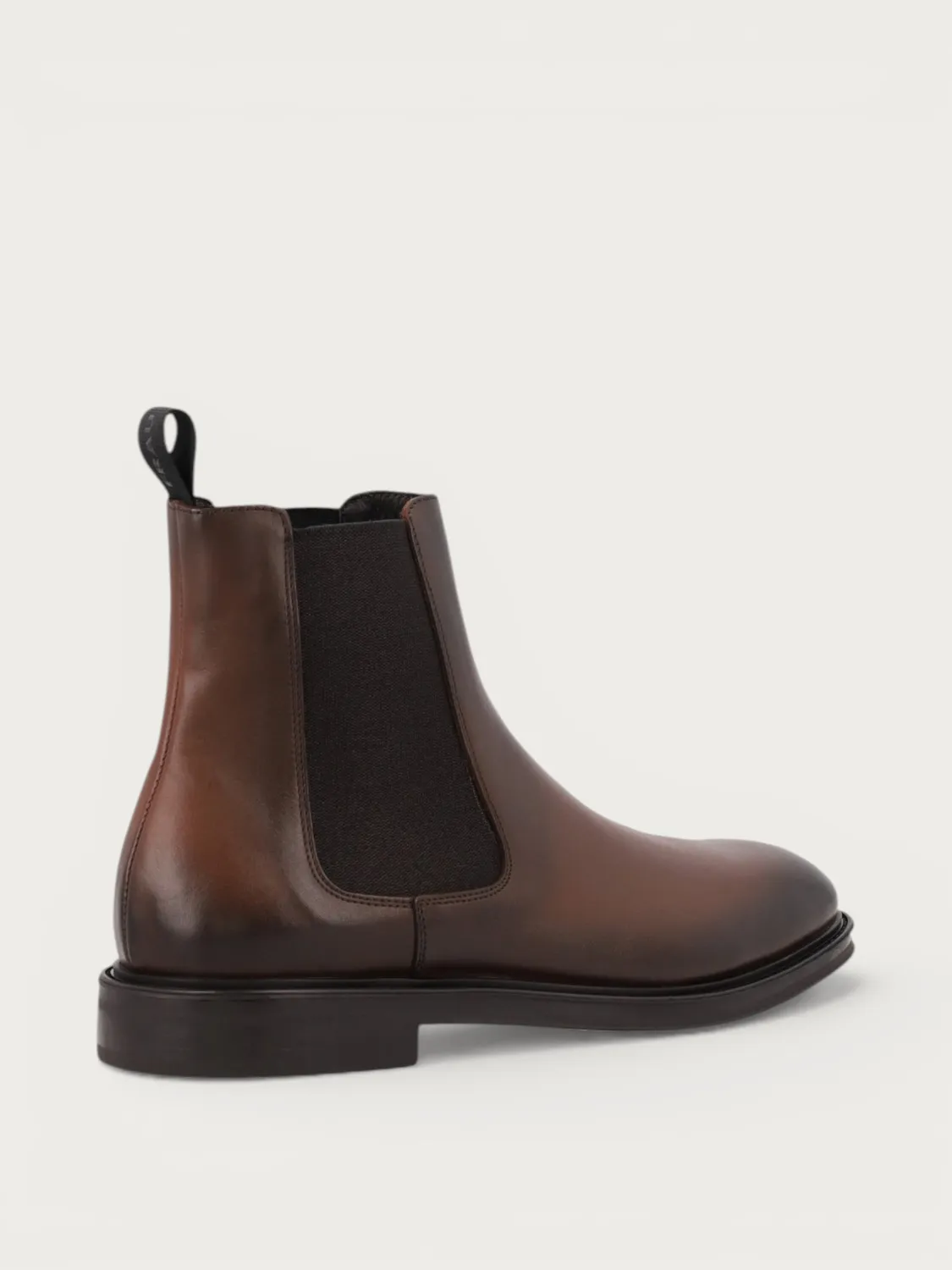 Frau Signature lichtbruine kalfsleren boots patina