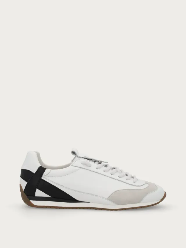 Cromier Coreline sneakers wit leer