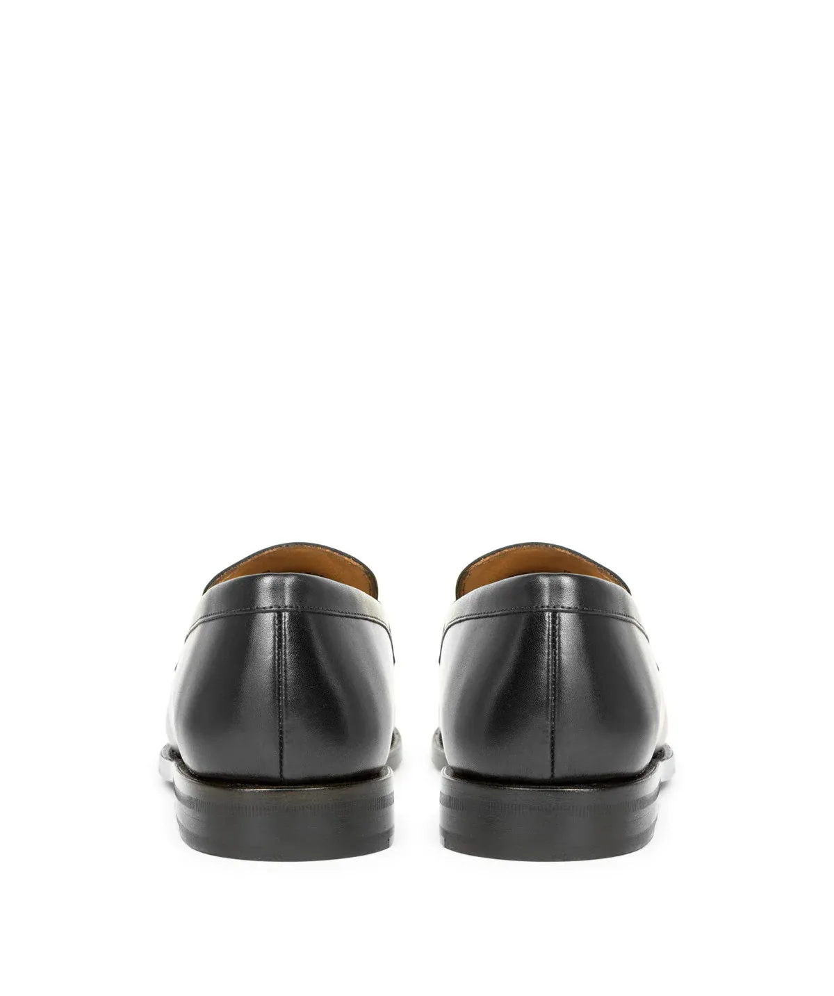 Finsbury College 1986 loafers zwart leer
