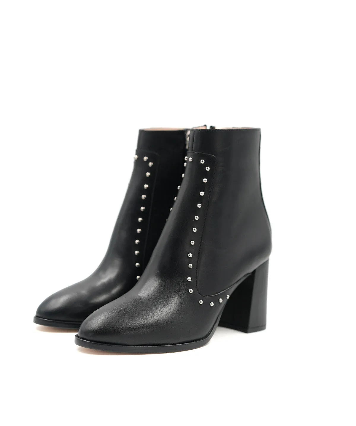 Finsbury LOU Enkellaarzen Zwart 7 cm Hak