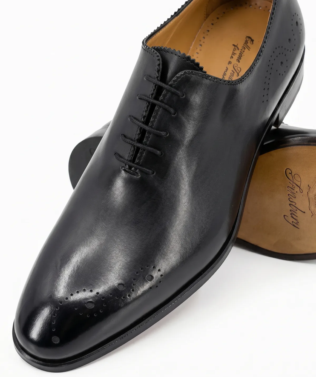 Finsbury OTELLO oxford schoen grijs patina leer