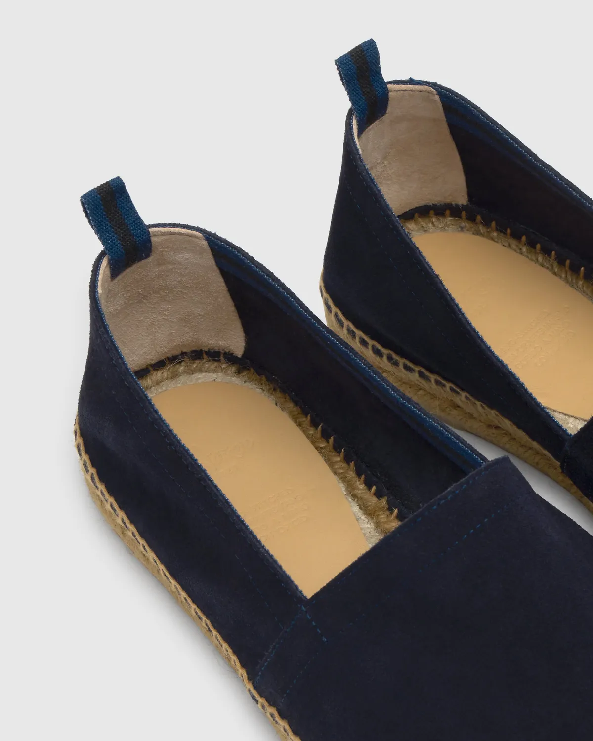 Castaner Pablo T/186 espadrilles suède donkerblauw