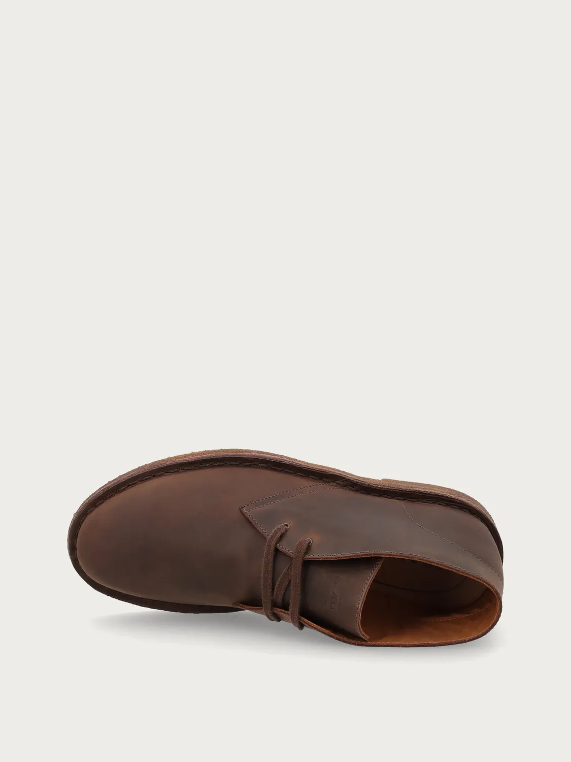 Frau Verona desert boots nubuck donkerbruin