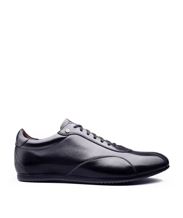 Finsbury Copan zwarte sneaker heren 7-gaats