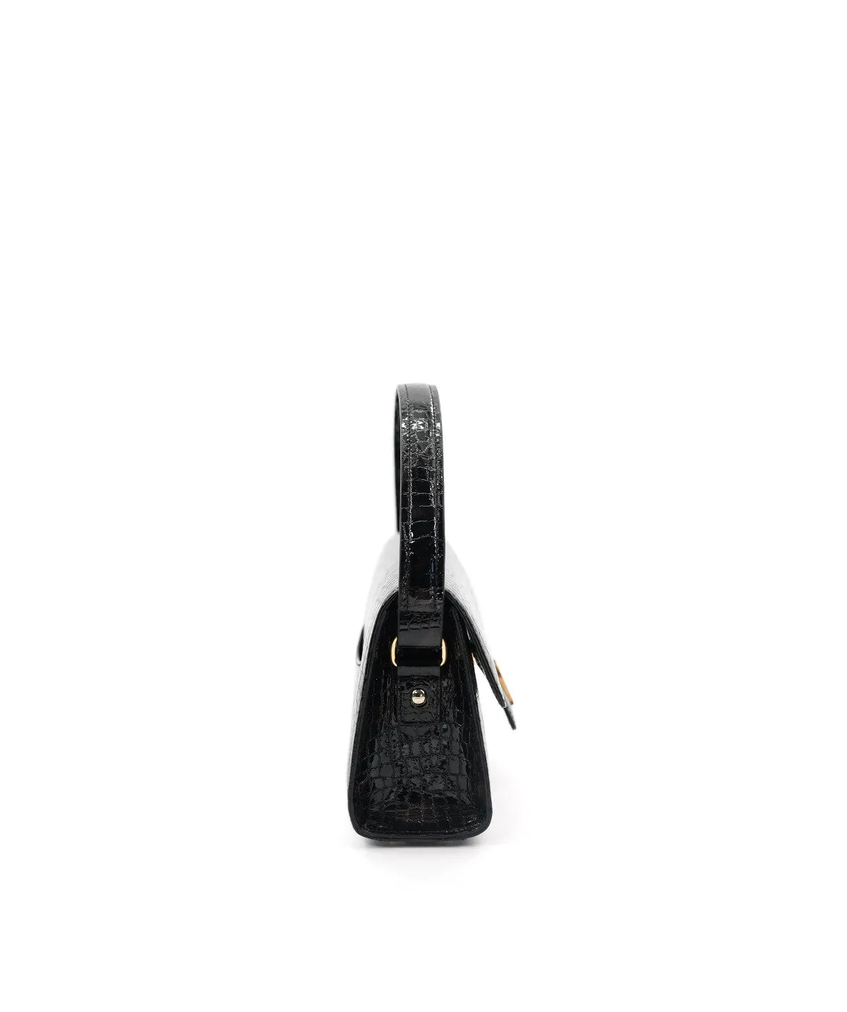 Finsbury FF23 tas bruin kroko-effect leer 23 cm