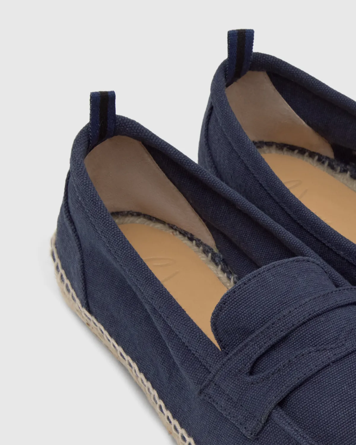 Castaner Nacho 002 espadrilles blauw oxford canvas