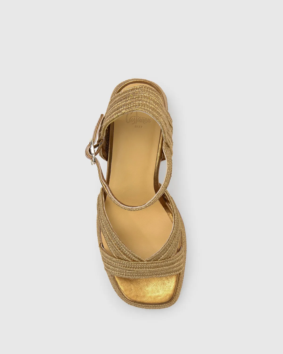 Castaner Valle 142 sandaal oudgoud metallic