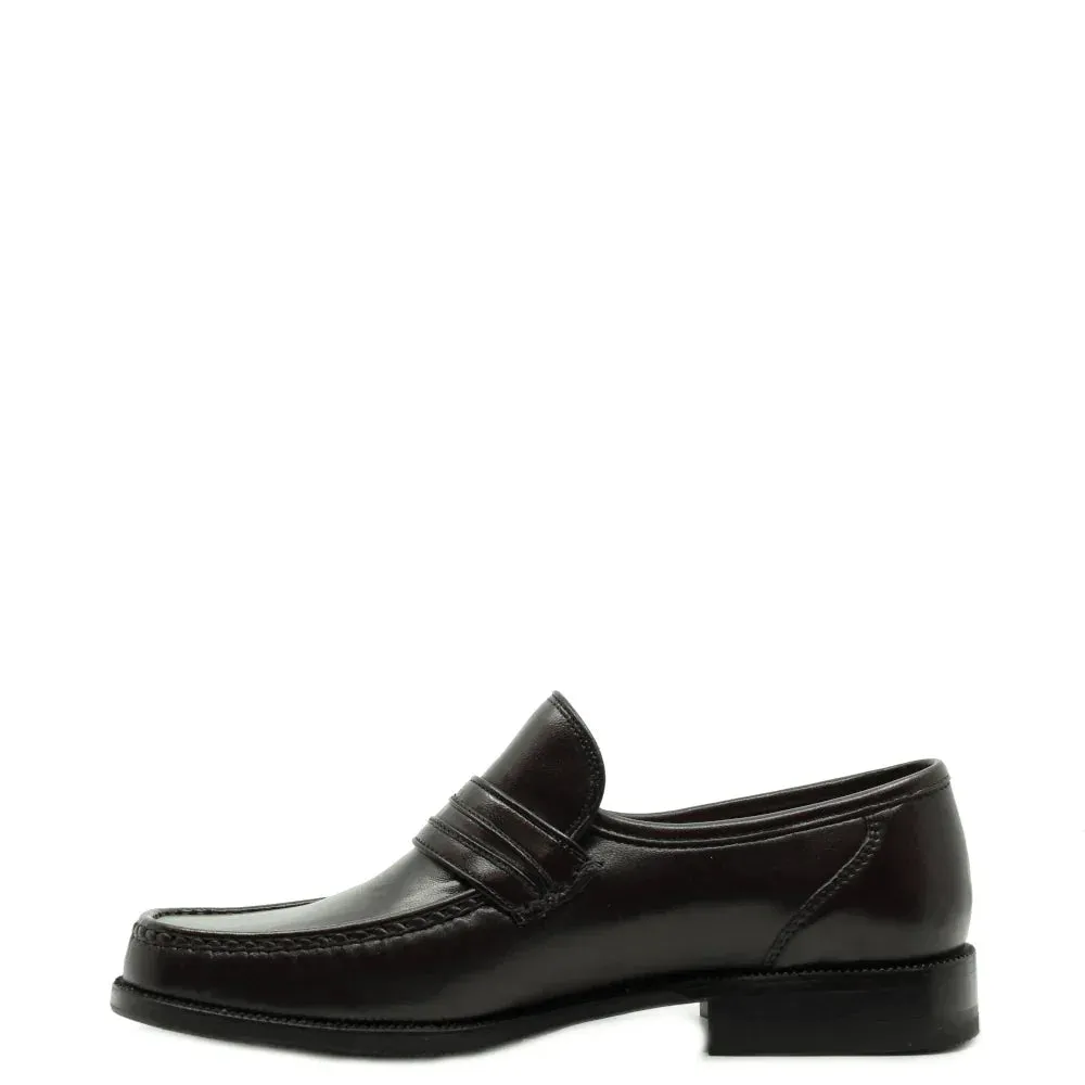 Donelli 756 bordeaux leren instappers heren