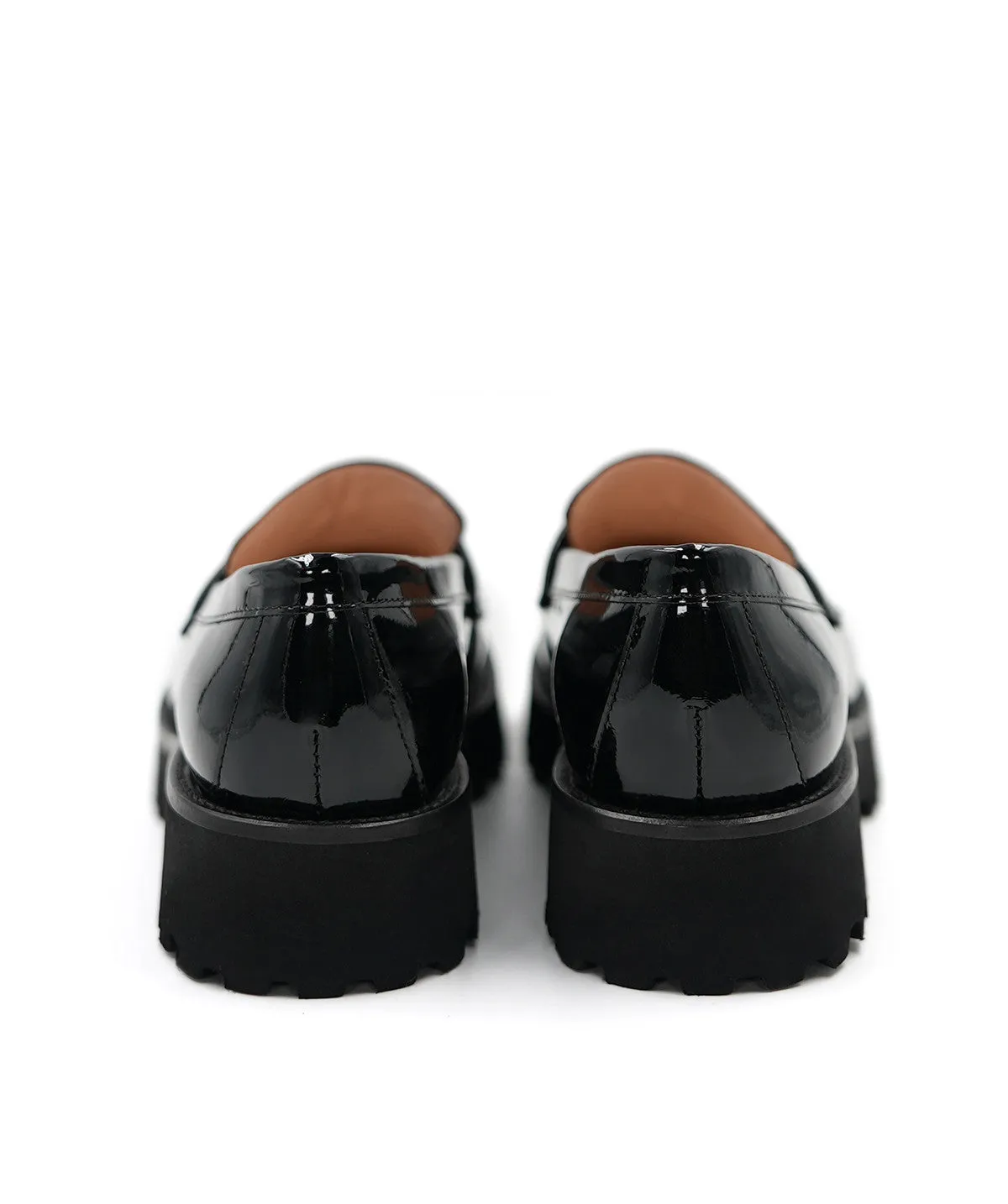 Finsbury Adele loafer zwart lakleer dames
