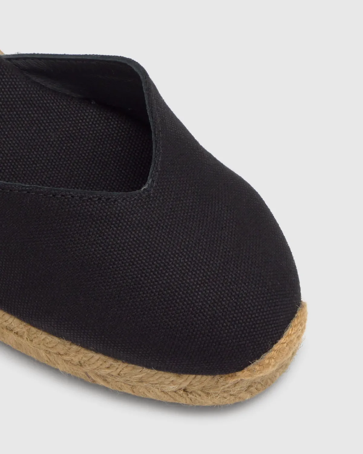 Castaner Chiara T 6 001 espadrilles zwart canvas 7 cm