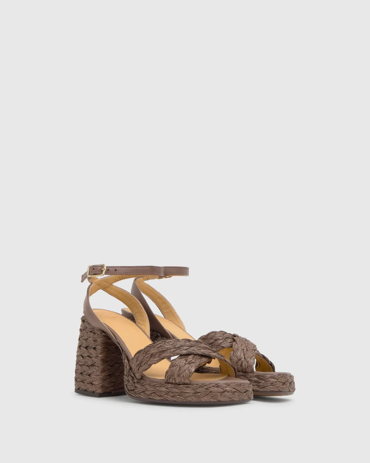 Castaner Valeriette 258 sandaal taupe raffia