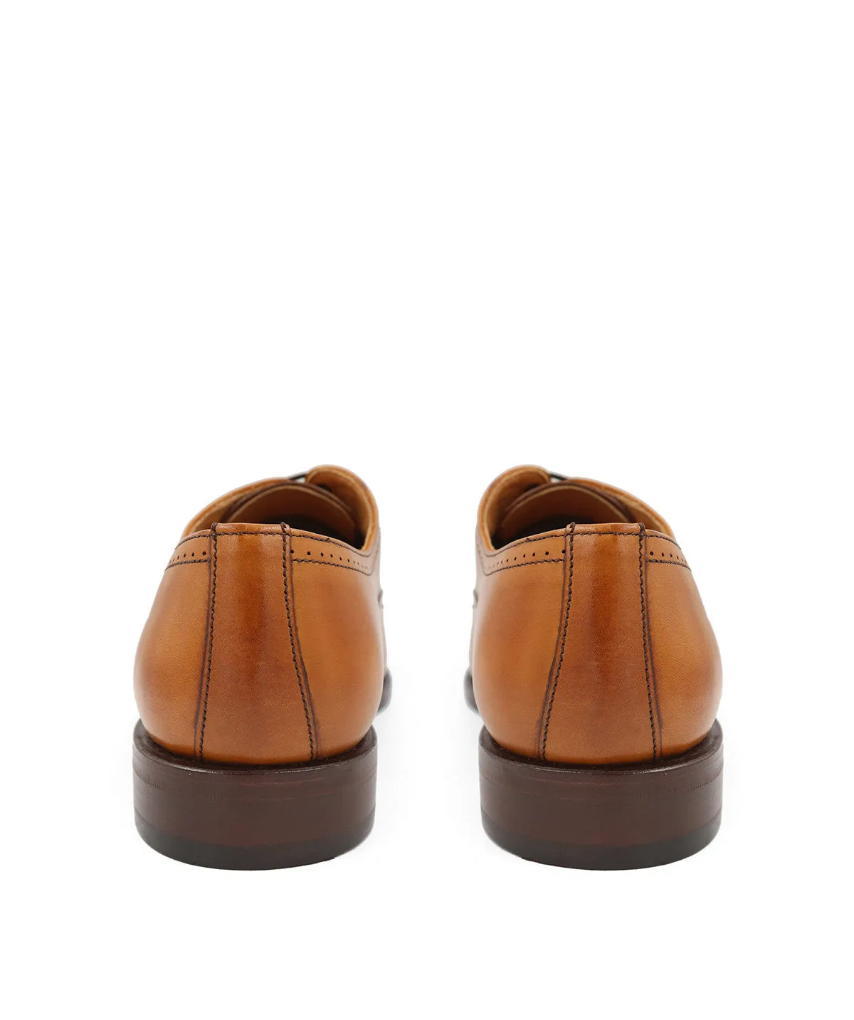 Finsbury Diplomat Gold oxfordschoen lichtbruin cap-toe