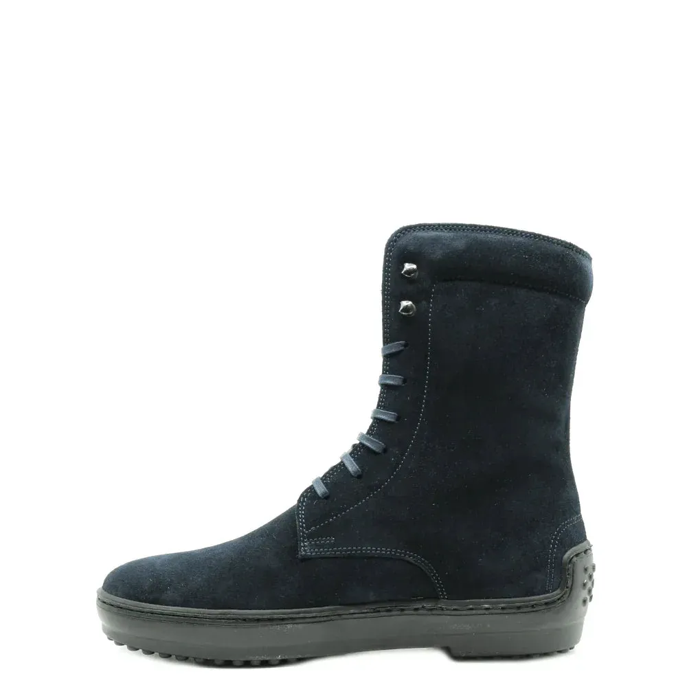 Donelli 65005D blauwe suède boots dames