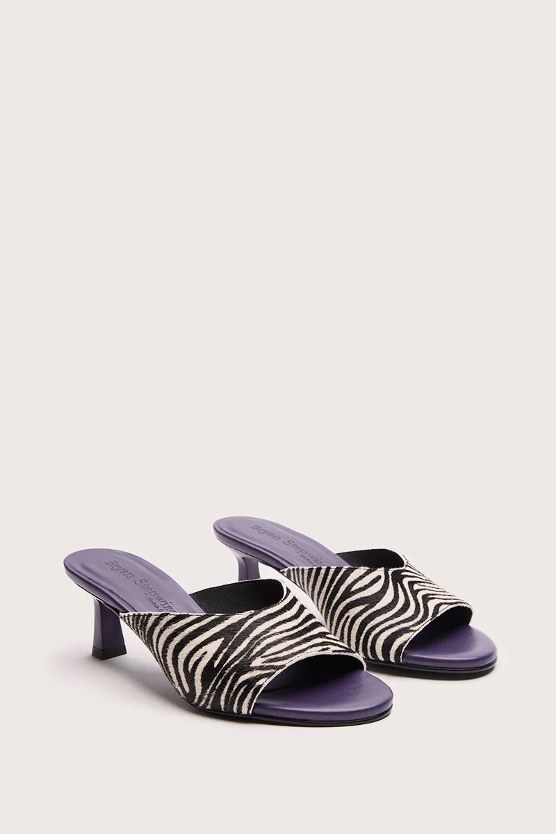 Bryan Stepwise Zebra Renata muiltjes leer dierenprint