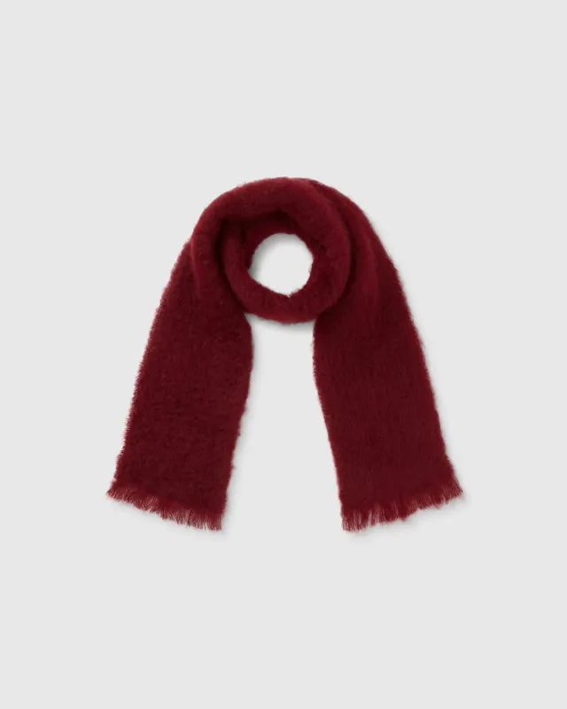 Castaner A. BUFANDA HIPATIA sjaal bordeaux mohair