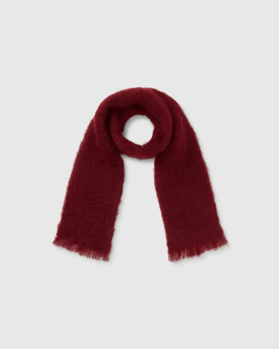Castaner A. BUFANDA HIPATIA sjaal bordeaux mohair