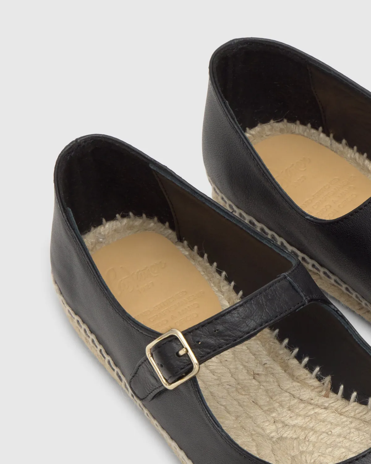 Castaner Pepa/280 ballerina's zwart leer