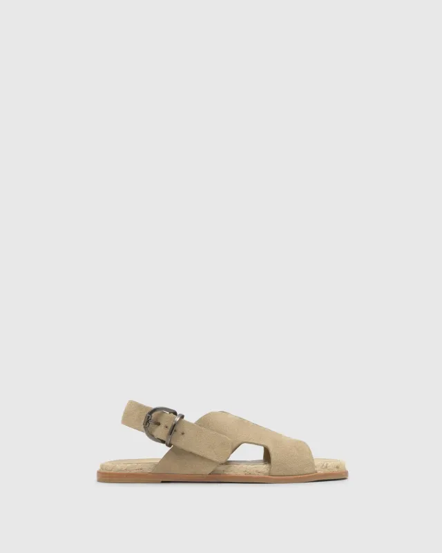 Castaner Philo/269 sandaal sand suède plat