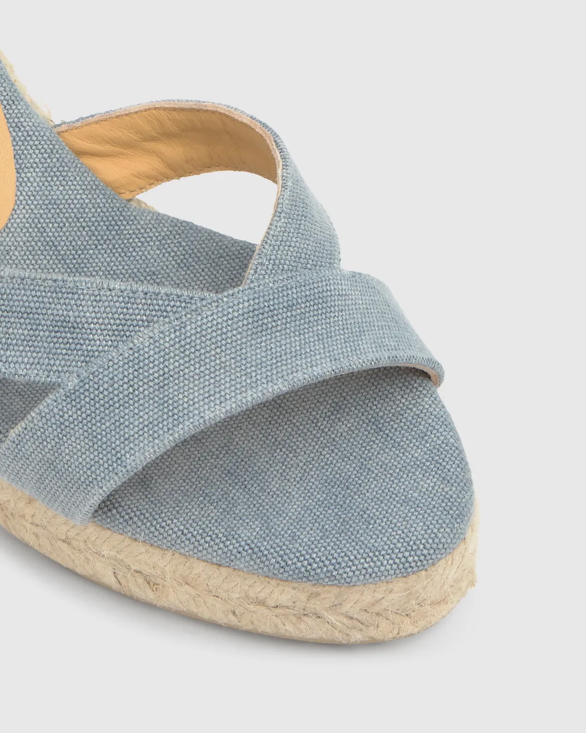 Castaner Bailey/6/002 sandaal acqua canvas 7 cm
