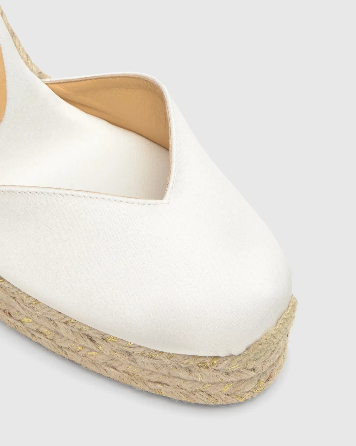Castaner Chiarita 8ED 006 espadrilles crudo satijn
