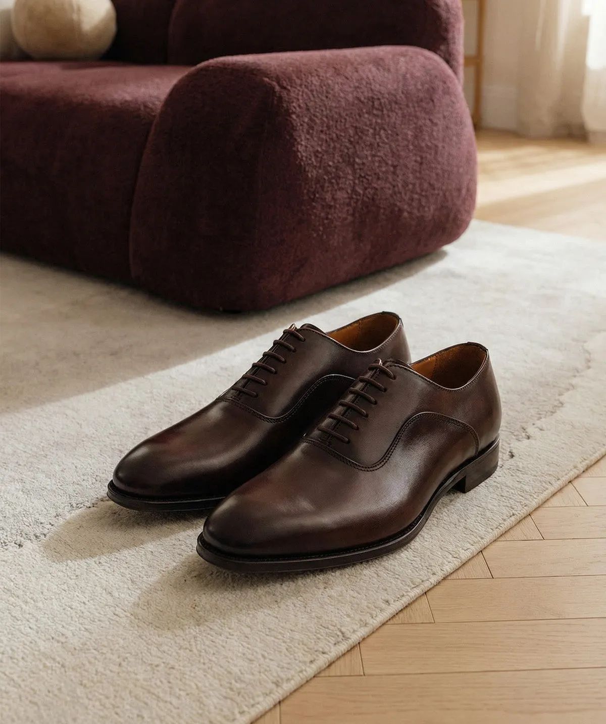 Finsbury Andreas Oxford schoenen bruin patina