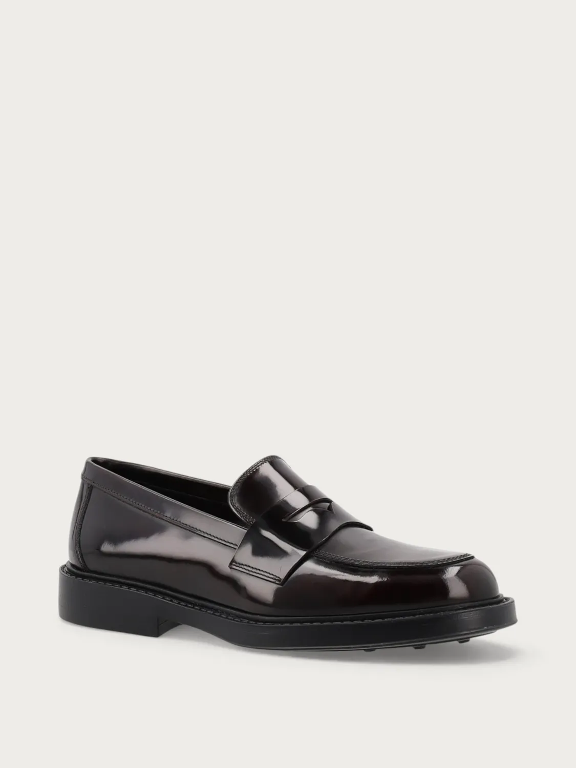 Frau Verona loafers bordeauxrood brushed leer dames