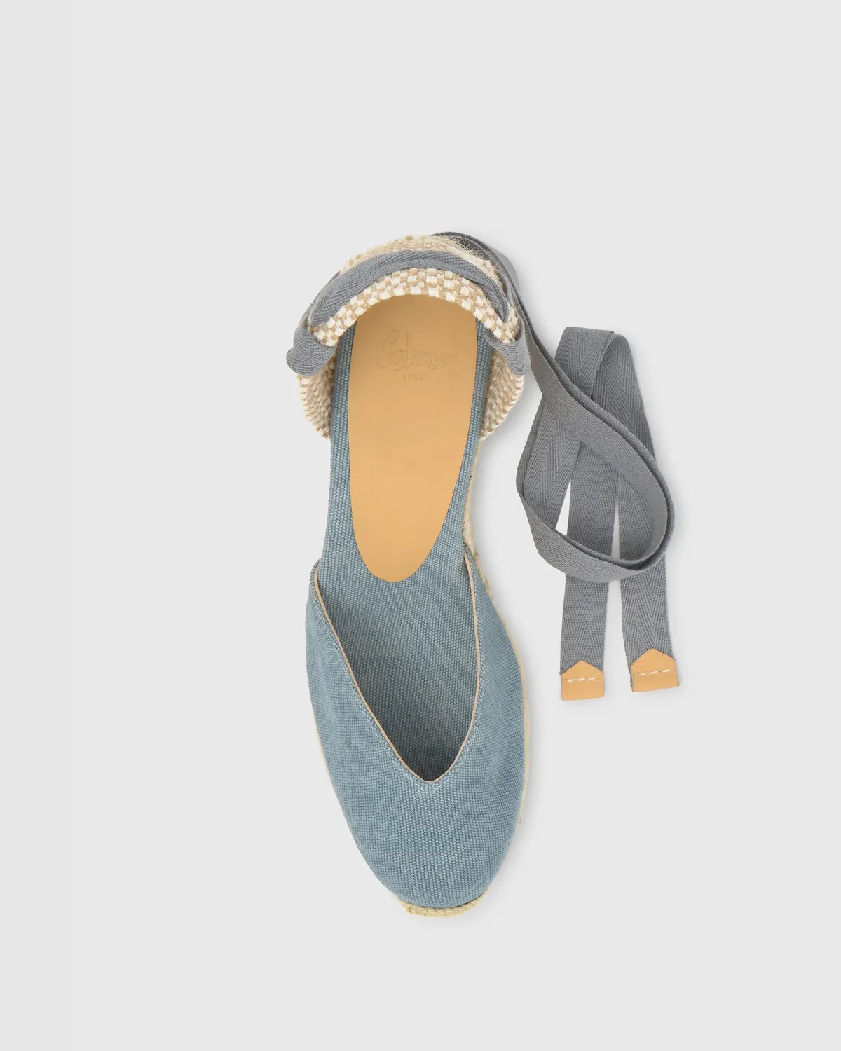 Castaner Chiara 6 002 espadrilles acqua canvas