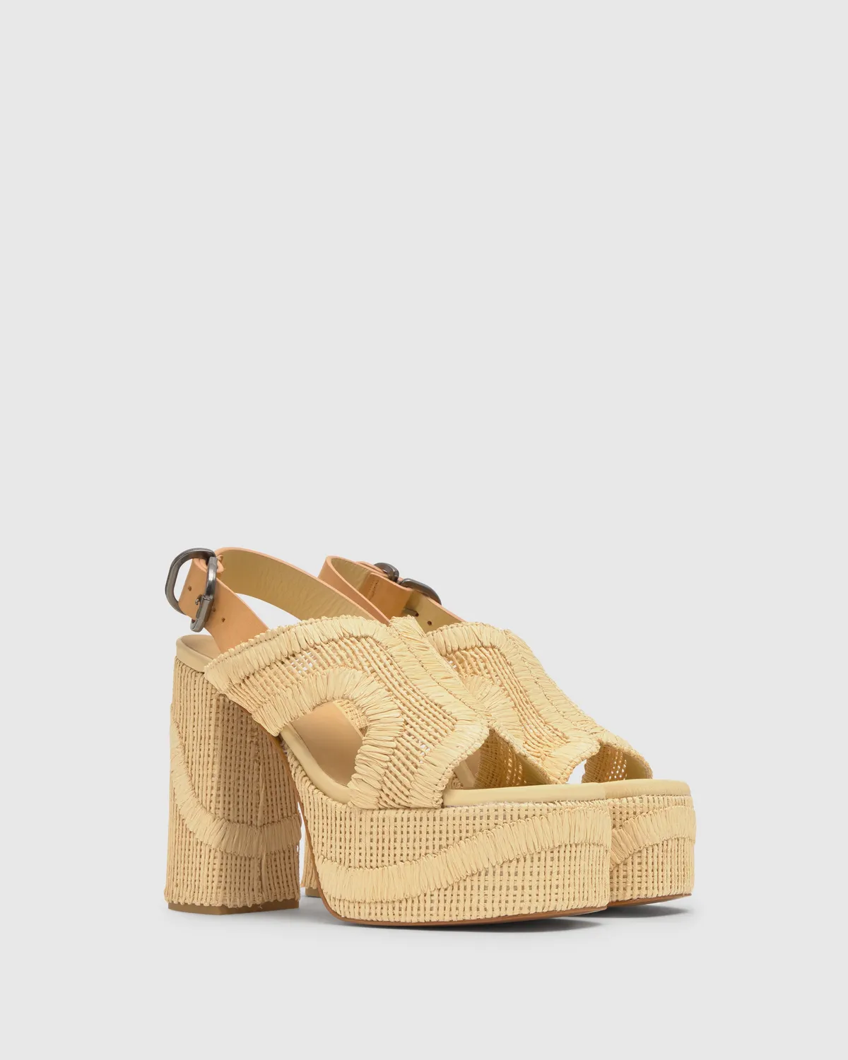 Castaner Francina 295 sandalen natural raffia