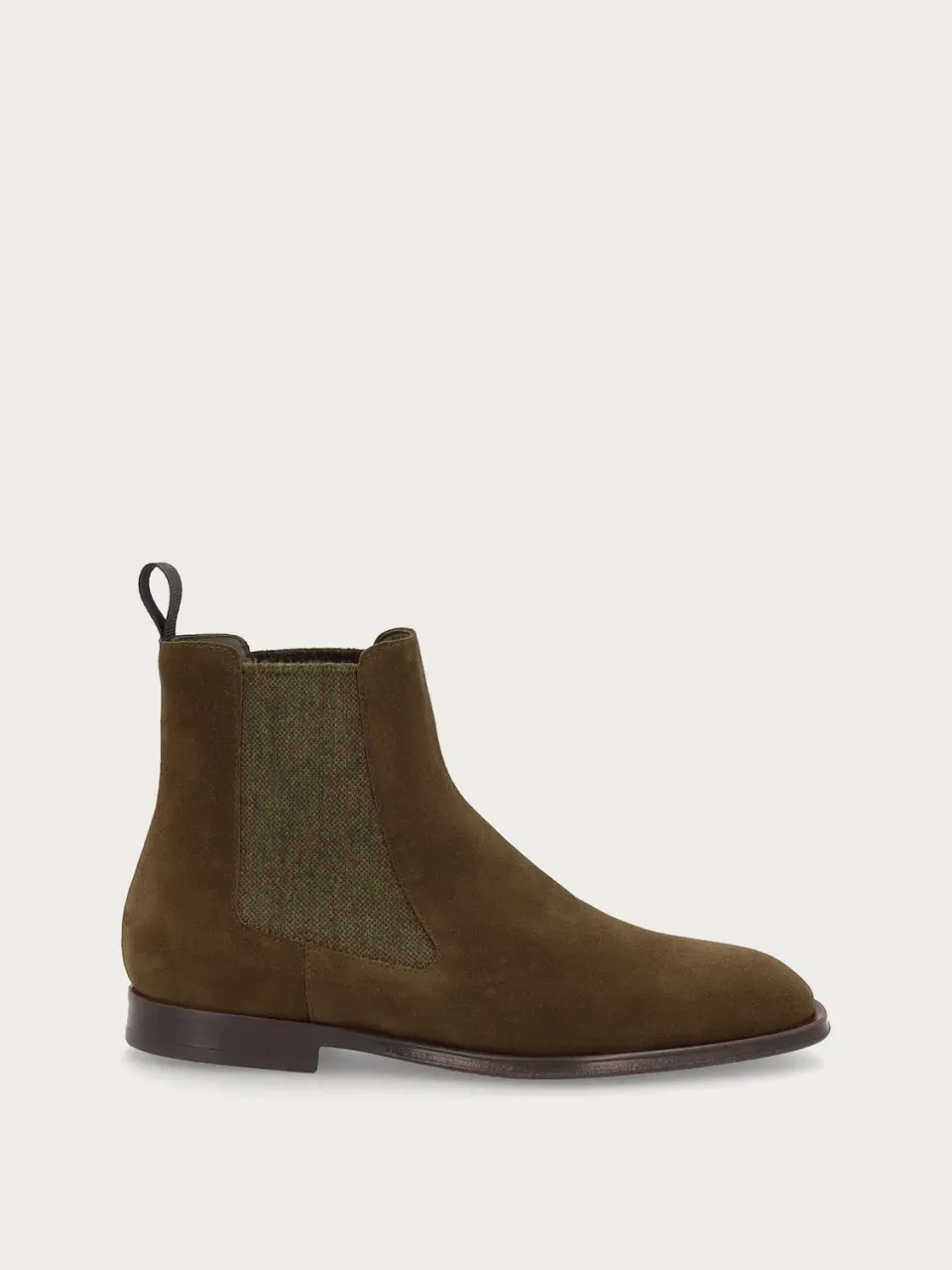 Frau Verona Chelsea boots groen suede dames