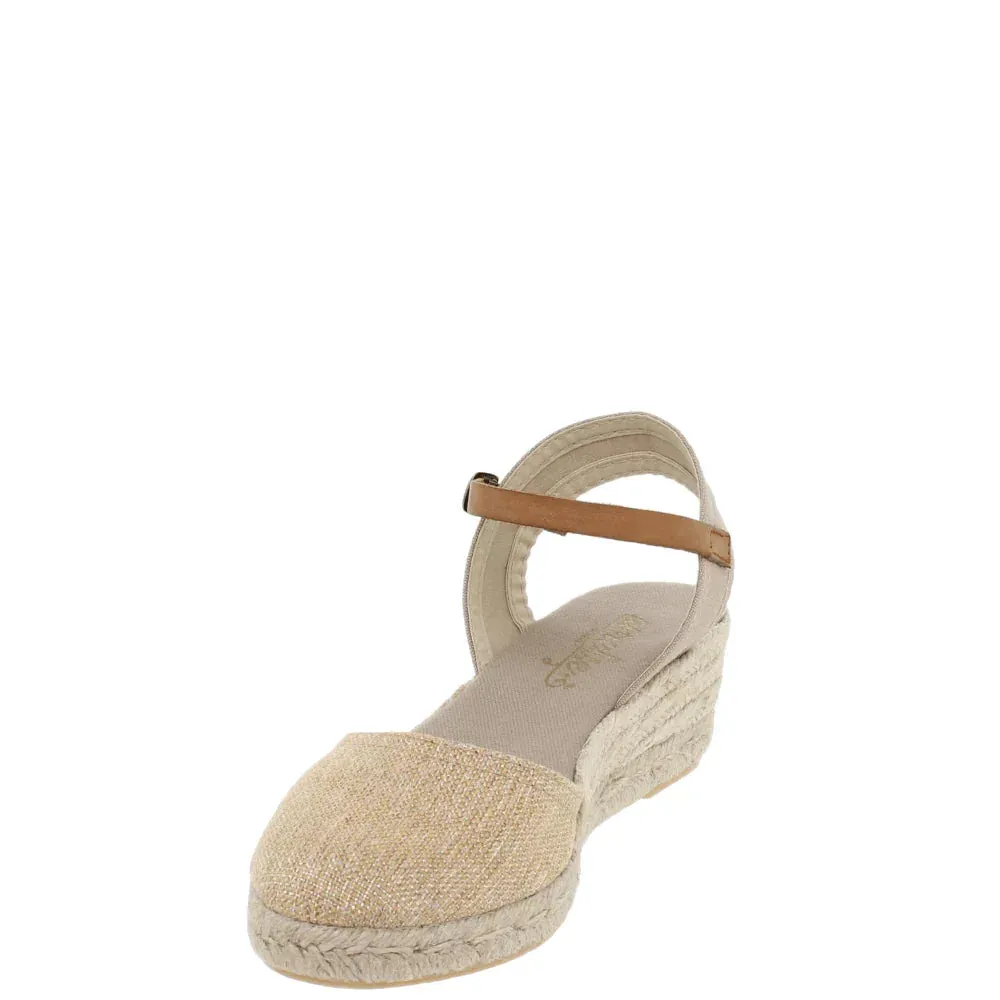 Donelli Espadrilles 223 dames goud stof