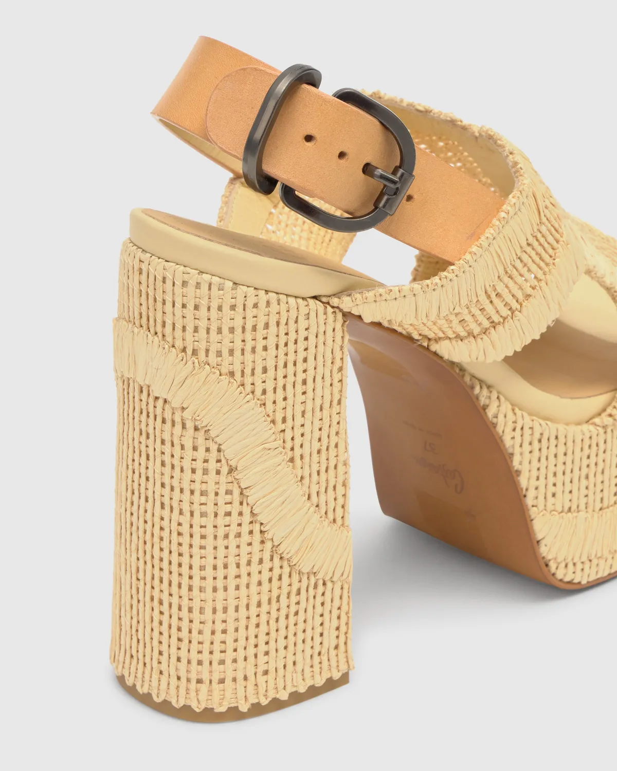 Castaner Francina 295 sandalen natural raffia