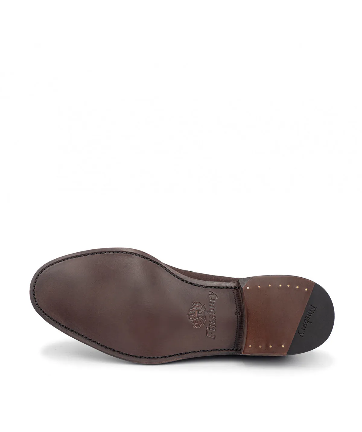 Finsbury OLDEN bruine loafers suède instap