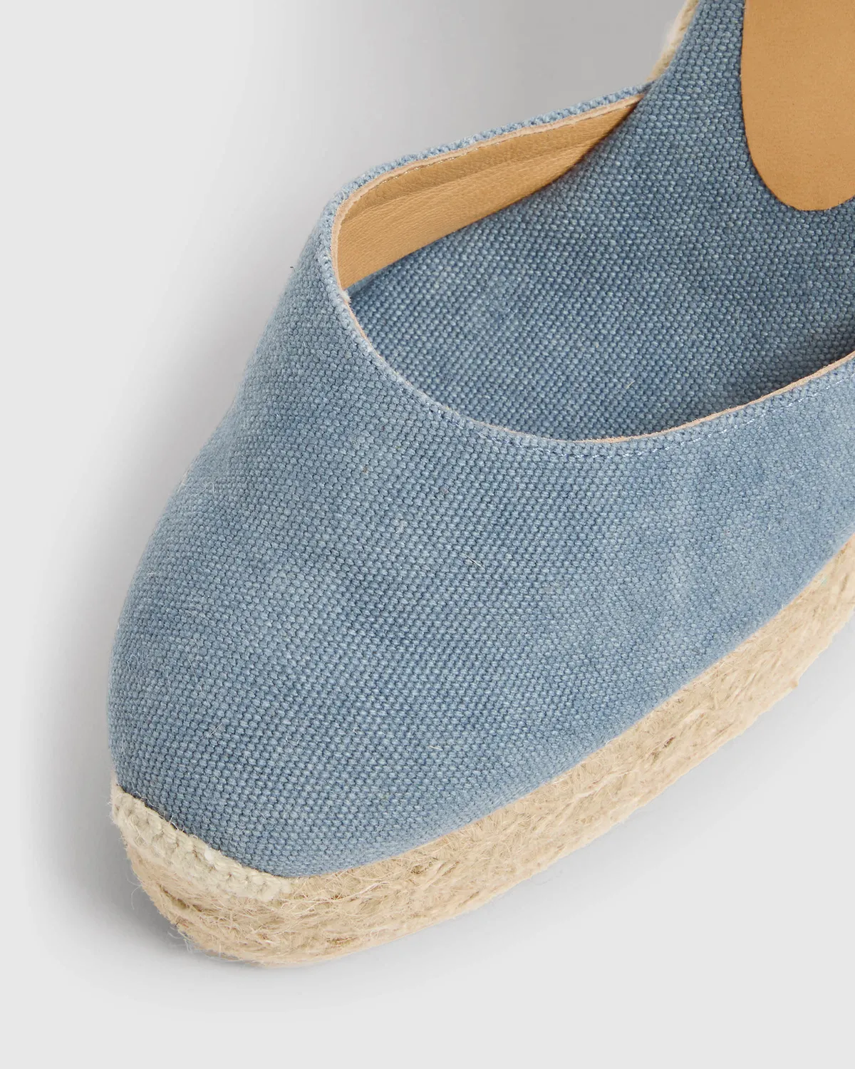 Castaner Carol 8ED/002 espadrilles blauw 11 cm sleehak