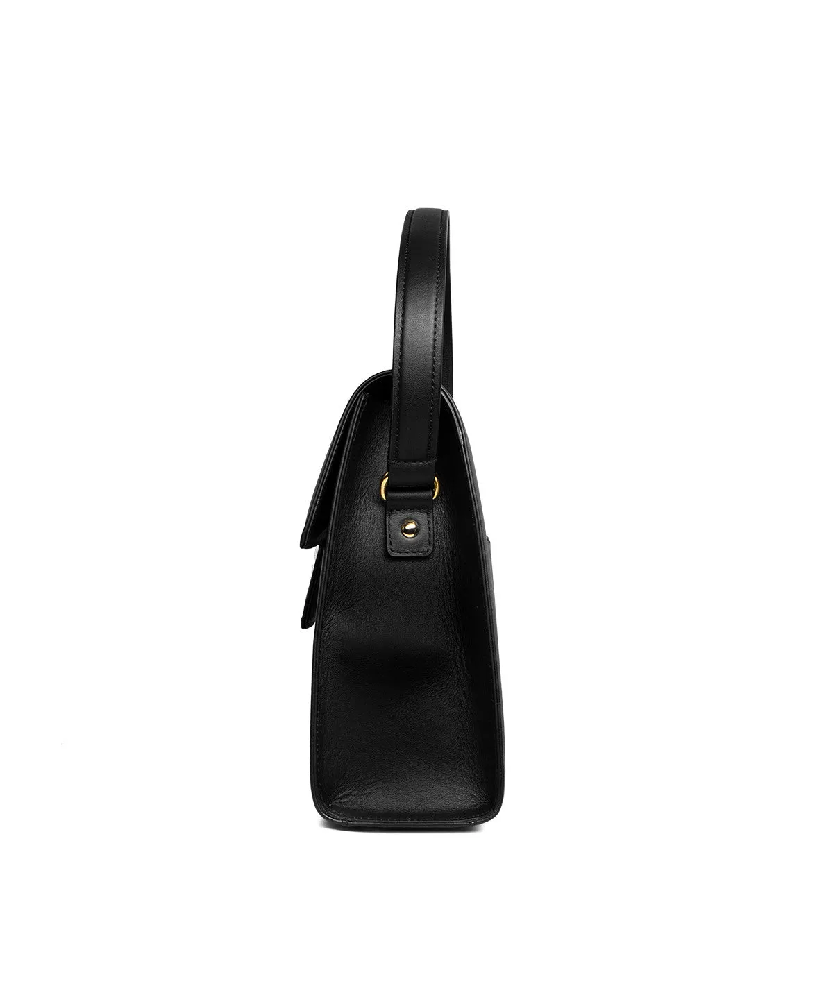 Finsbury FF35 handtas zwart leer 13 inch