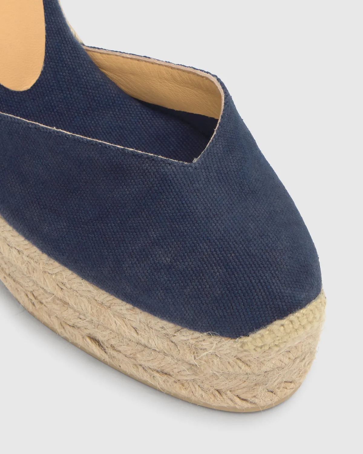 Castaner Chiarita 8ED/002 espadrilles canvas blauw