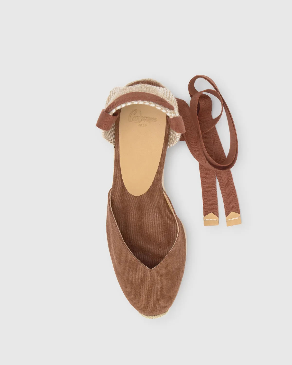 Castaner Chiara 6 002 espadrilles pecan canvas