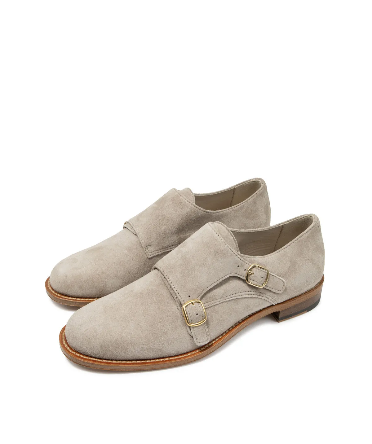 Finsbury Jessica Cambridge veterschoenen beige velours