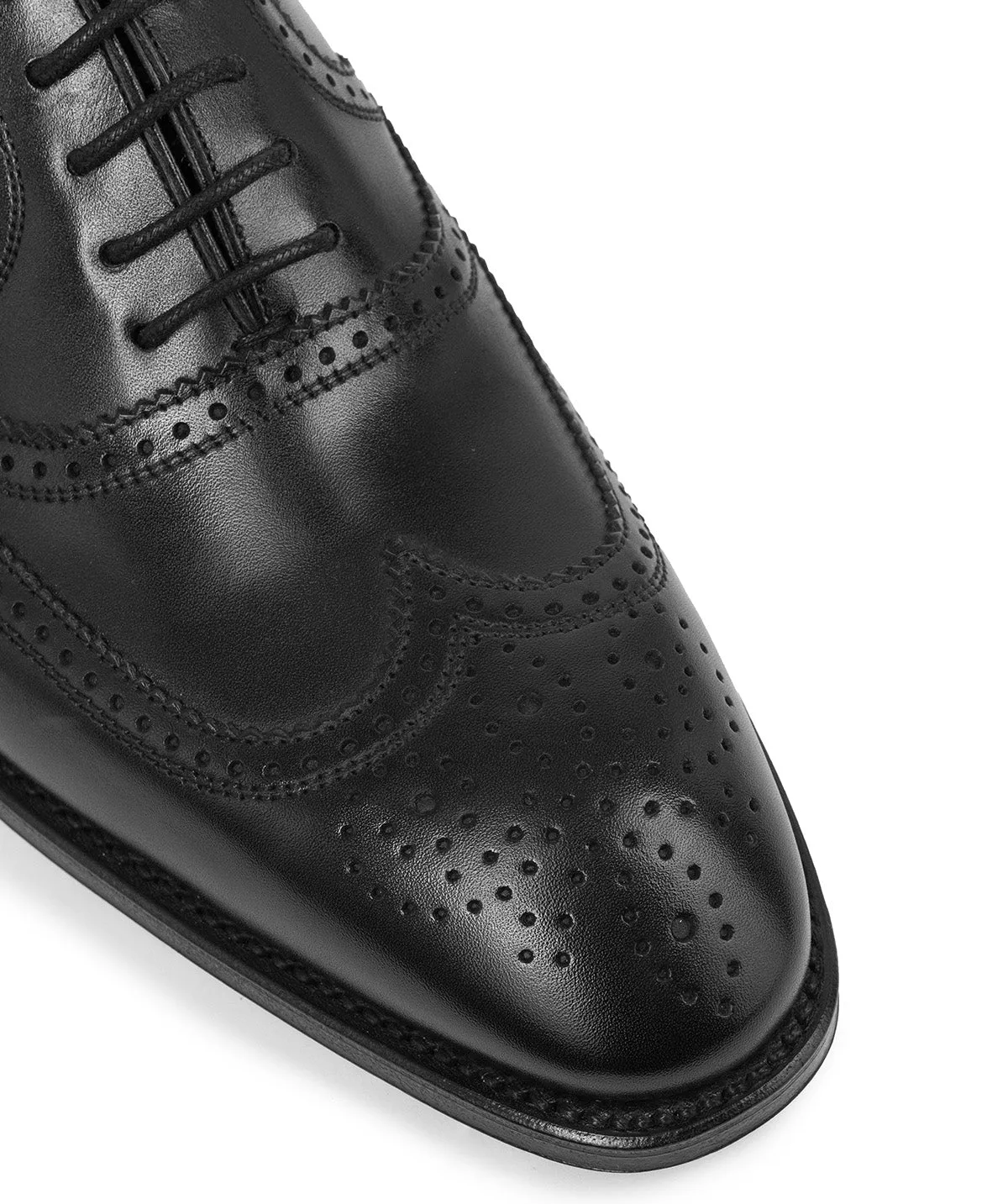 Finsbury Strand 4 Oxford herenschoenen zwart leer