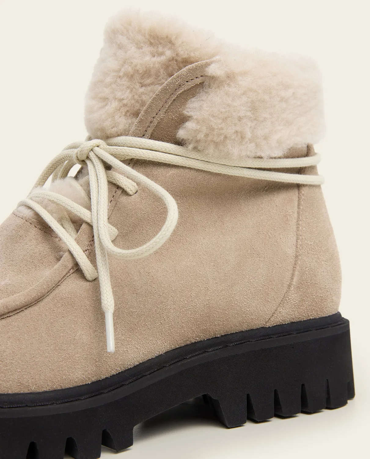 Flattered Marcie Suede Sand laarzen zand suede