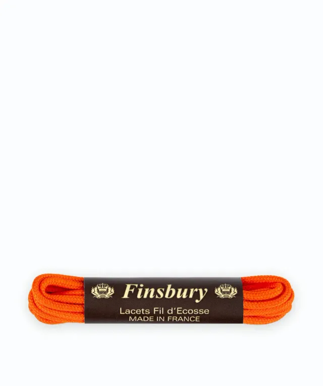 Finsbury Colored Laces Orange veters oranje 75 cm katoen